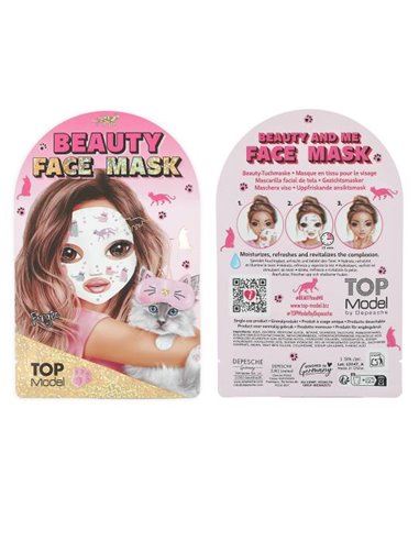 Masque en Tissu Chat BEAU TOPModel