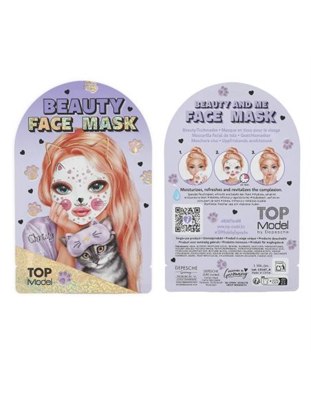 Masque en Tissu Chat BEAU TOPModel
