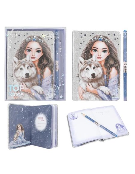 Bloc-notes & Crayon WOLF TOPModel