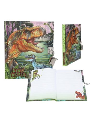 Journal Dino World avec Serrure