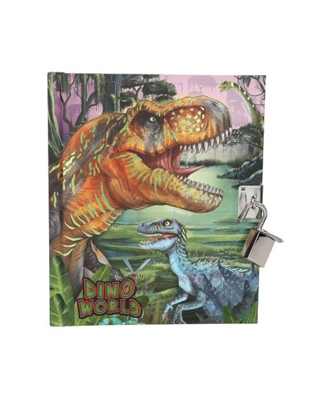 Journal Dino World avec Serrure