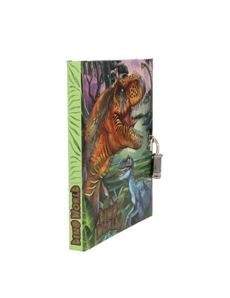 Journal Dino World avec Serrure