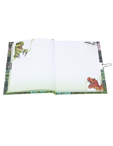 Journal Dino World avec Serrure