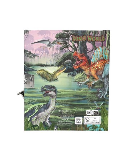 Journal Dino World avec Serrure