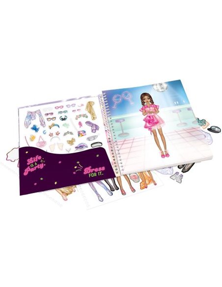TOPModel Dress Me Up Album Stickers