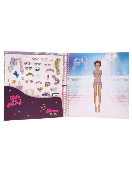 TOPModel Dress Me Up Album Stickers