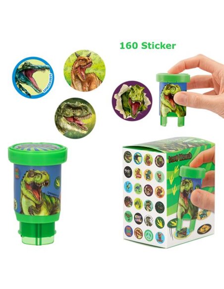 Dino World Tampon autocollant