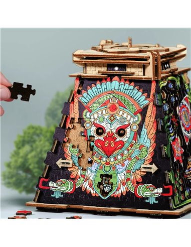 CLUEBOX - CLUEPUZZLE - THE AZTEC PYRAMID OF THE SUN