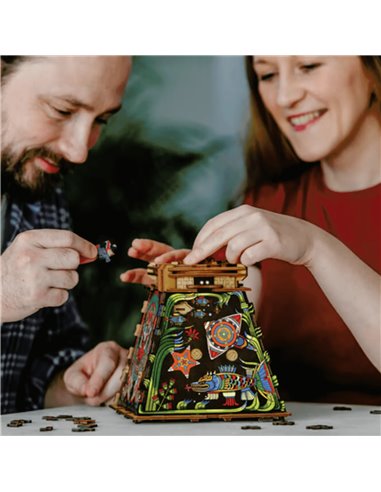 CLUEBOX - CLUEPUZZLE - THE AZTEC PYRAMID OF THE SUN