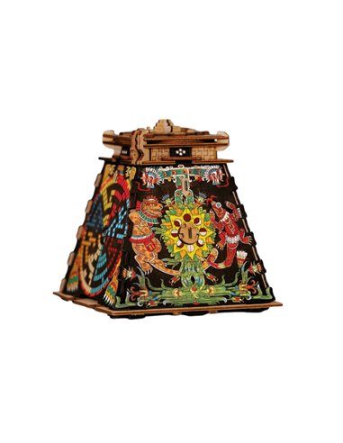 CLUEBOX - CLUEPUZZLE - THE AZTEC PYRAMID OF THE SUN