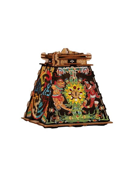 CLUEBOX - CLUEPUZZLE - THE AZTEC PYRAMID OF THE SUN