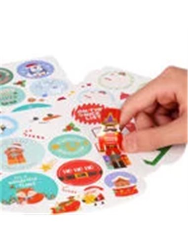 Cahier d’Autocollants de Noël - Sticker Book - LEGAMI