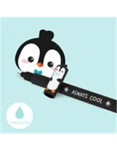 Stylo legami encre gel effacable - pingouin 2