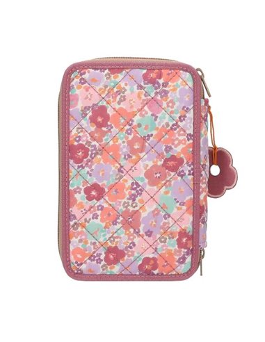 TOPModel Trousse 3 compartiments FLORAL