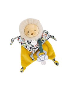 BOH'AIME - LION doudou attache sucette