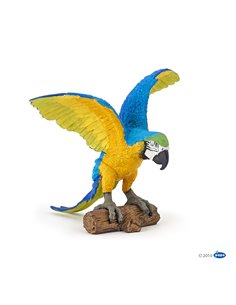 Figurine Perroquet Ara Bleu PAPO