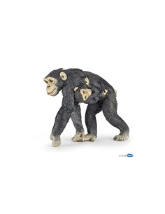 Figurine Chimpanzé et son Bébé PAPO