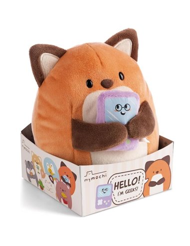 Coffret Renard Geeks MyMochi 8cm + 2 costumes