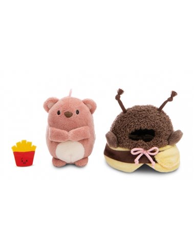 Coffret Ours Nomo MyMochi 8cm + 2 costumes