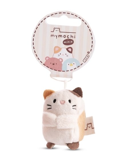 Chat Angy beige tacheté MyMochi 5cm