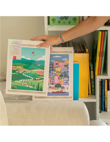 Coffret Petit Diamond - Diamond Painting Tuscany par Nidhi Kachhadiya - La petite épicerie