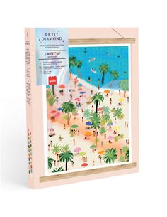 Coffret Petit Diamond - Diamond Painting Summer Time par Melisa Bilgici - La petite épicerie