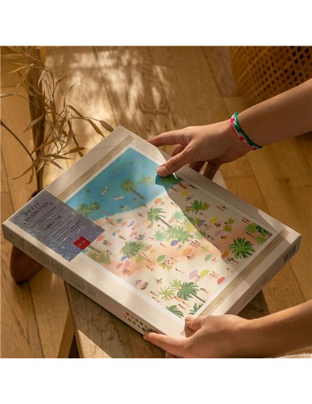 Coffret Petit Diamond - Diamond Painting Summer Time par Melisa Bilgici - La petite épicerie