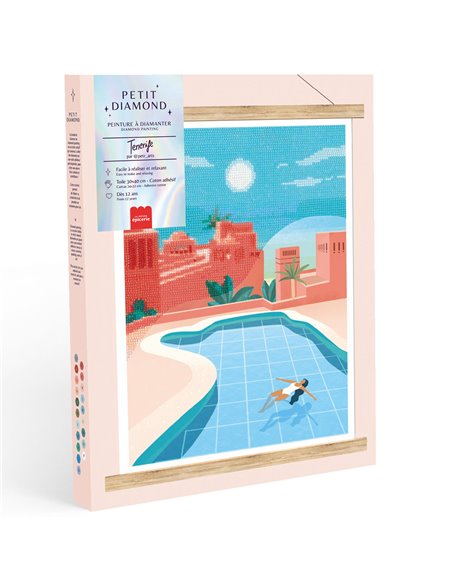 Coffret Petit Diamond - Diamond Painting Tenerife par Petra Lidze - La petite épicerie