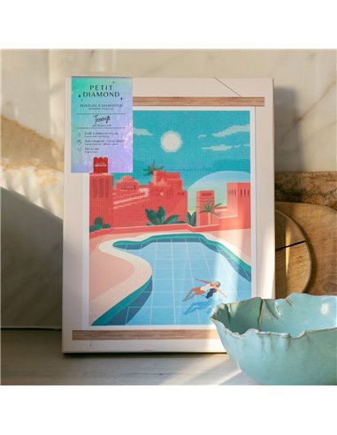 Coffret Petit Diamond - Diamond Painting Tenerife par Petra Lidze - La petite épicerie