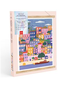 Coffret Petit Diamond - Diamond Painting Maisons Colorées par Coralie Fau - La petite épicerie