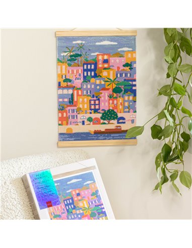 Coffret Petit Diamond - Diamond Painting Maisons Colorées par Coralie Fau - La petite épicerie
