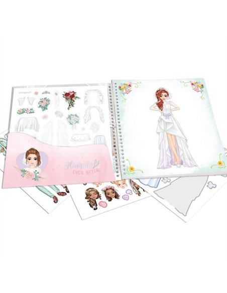 TOPModel Dress Me Up album autocollants Wedding