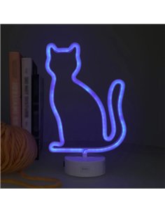 Lampe LED Néon Kitty