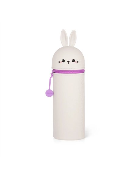 Trousse en Silicone 2-en-1 Kawaii Bunny