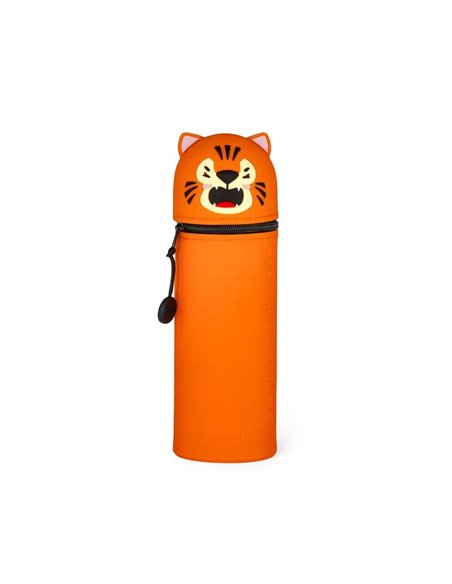 Trousse en Silicone 2-en-1 Kawaii Tigre
