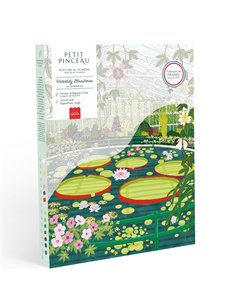 Coffret peinture au numéro - Waterlily par Elaine Lee - La petite épicerie