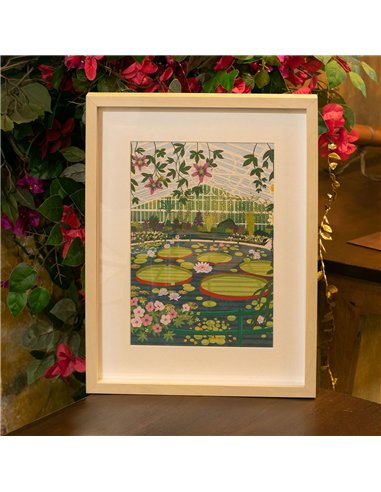 Coffret peinture au numéro - Waterlily par Elaine Lee - La petite épicerie
