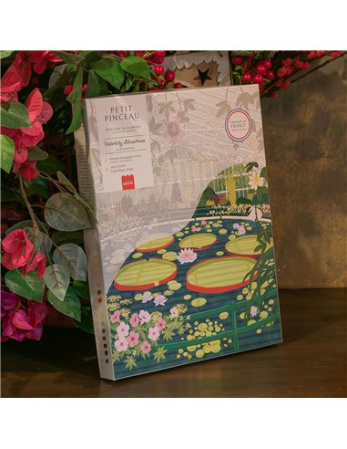 Coffret peinture au numéro - Waterlily par Elaine Lee - La petite épicerie