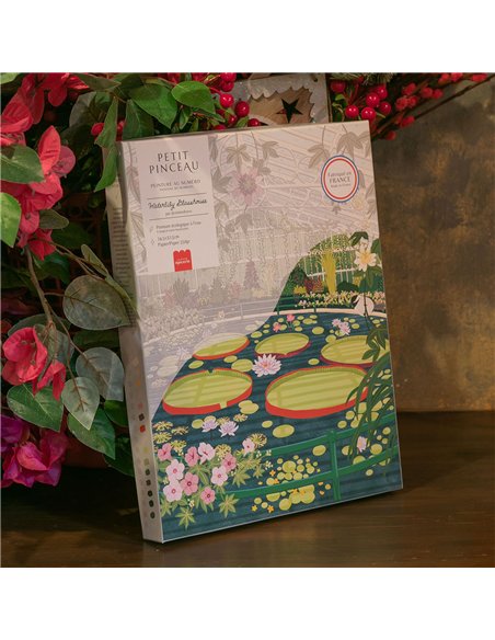 Coffret peinture au numéro - Waterlily par Elaine Lee - La petite épicerie