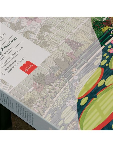 Coffret peinture au numéro - Waterlily par Elaine Lee - La petite épicerie