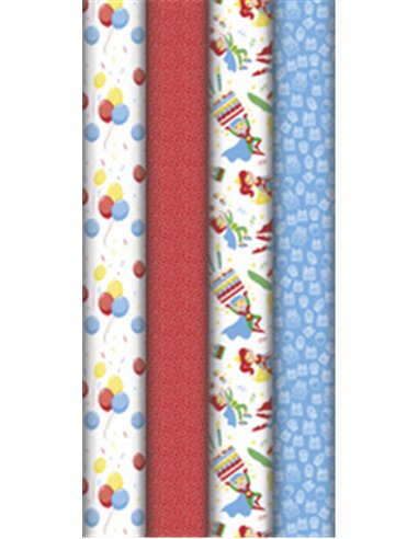 Papier cadeau power 2x0.7m - Clairefontaine
