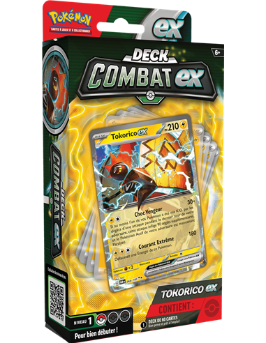 Pokémon: Deck de combat Q4 Tokorico/Vert-de-Ferex