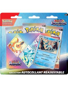 Pokémon EV08.5 Évolutions Prismatiques : Tech Sticker 3-Pack