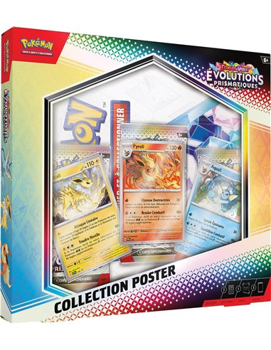 Pokémon EV08.5 Évolutions Prismatiques : Coffret Poster