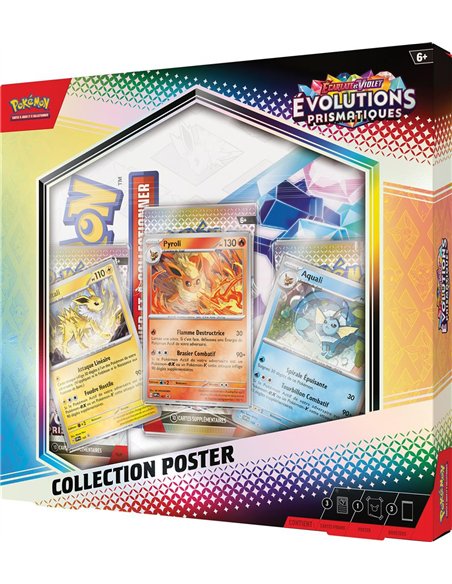 Pokémon EV08.5 Évolutions Prismatiques : Coffret Poster