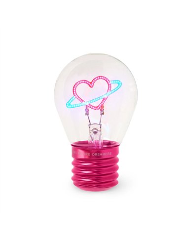 Lampe Décorative Bulb Fiction Cœur - LEGAMI