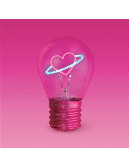 Lampe Décorative Bulb Fiction Cœur - LEGAMI