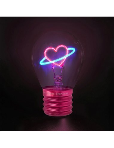 Lampe Décorative Bulb Fiction Cœur - LEGAMI