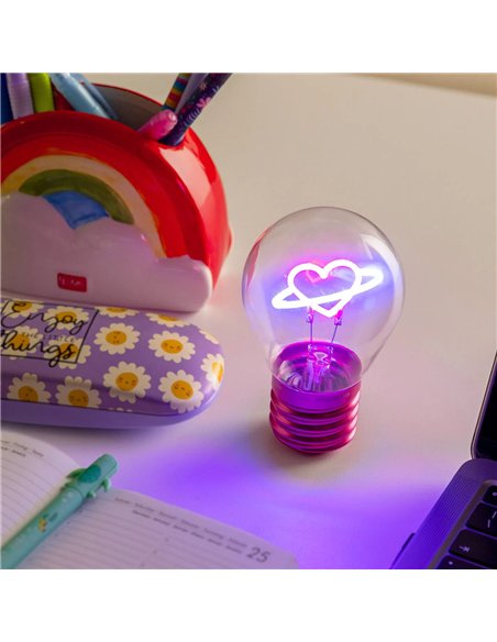 Lampe Décorative Bulb Fiction Cœur - LEGAMI