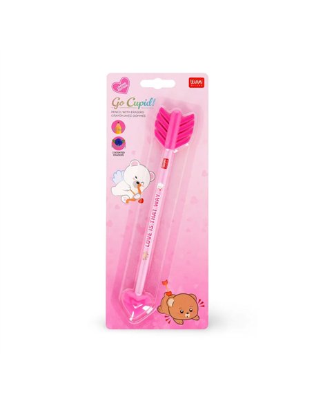 Crayons Double Gomme Parfumée Cupidon - LEGAMI